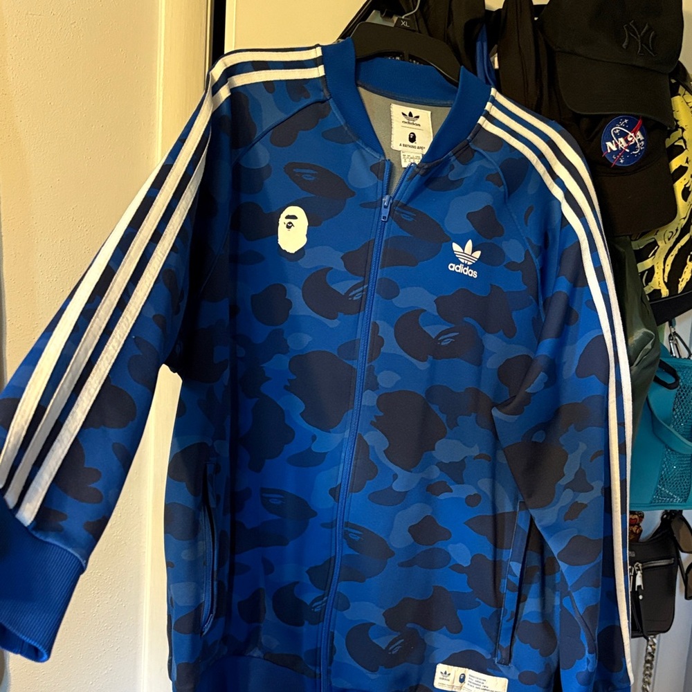 Bape Blue Camo Jacket